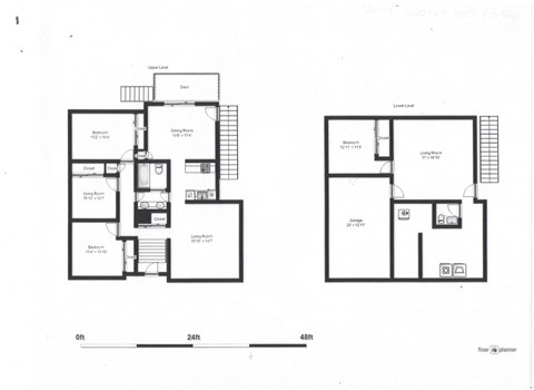 typical floor plan of a house